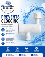 Anti-Clog Water Inlet Filter for Toilet, Shower & Commode Siphon